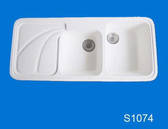 KITCHEN Double Sink S1074